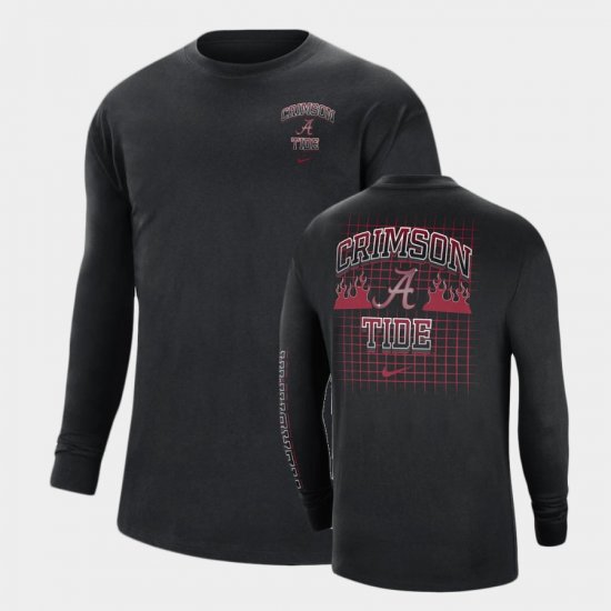 Tour Max 90 Alabama Crimson Tide Mens Black T-Shirt 238375-416