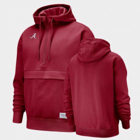 Club Alabama Half-Zip Mens Crimson Hoodie 366572-720