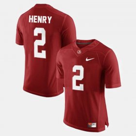 #2 Derrick Henry College Football Bama Youth Red Jerseys 335680-260