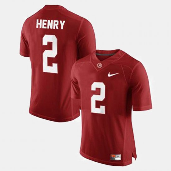 #2 Derrick Henry College Football Bama Youth Red Jerseys 335680-260
