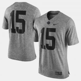 #15 Gridiron Gray Limited University of Alabama Gridiron Limited Men's Gray Jerseys 267580-522