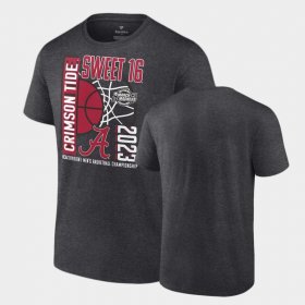 March Madness Alabama 2023 NCAA Basketball Tournament Sweet 16 Men's Charcoal T-Shirt 452012-500 March Madness Alabama 2023 NCAA Basketball Tournament Sweet 16 Men's Charcoal T-Shirt 452012-500