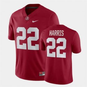 #22 Najee Harris Game Bama Men's Crimson Jersey 300194-543