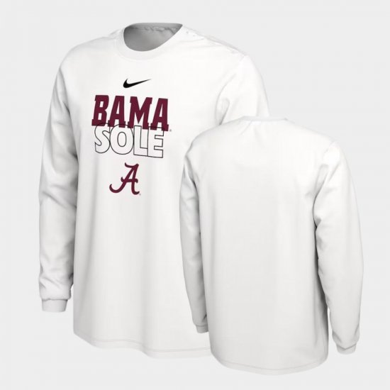 On Court Bama Long Sleeve Men\'s White T-Shirts 612654-961