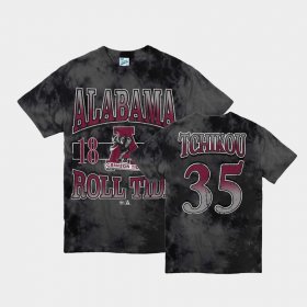 #35 Alex Tchikou Vintage Tubular Alabama Retro Tie-Dye Men's Black T-Shirt 860007-161