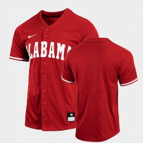 Custom College Baseball Bama Replica Mens Crimson Jersey 670393-420
