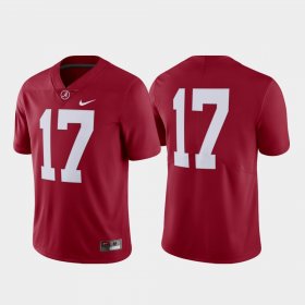#17 Limited Bama College Football Men's Crimson Jerseys 232628-873