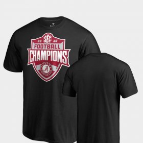 2018 SEC Football Champions Bama Big & Tall Mens Black T-Shirt 695329-756