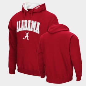 Arch & Logo 2.0 Bama Pullover Mens Crimson Hoodie 535847-946