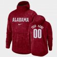 #00 Custom Basketball Spotlight Bama Pullover Team Logo Men Crimson Hoodie 127784-849