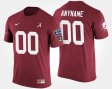 #00 Custom Bowl Game Alabama Sugar Bowl Name and Number Mens Crimson T-Shirts 731379-994