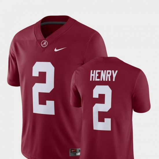 #2 Derrick Henry Alumni Football Game Bama Player Mens Crimson Jersey 408457-358