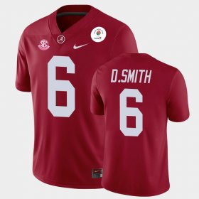 #6 DeVonta Smith 2021 Rose Bowl Bama Heisman Trophy Mens Crimson Jerseys 118097-924