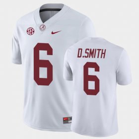 #6 DeVonta Smith Game Bama College Football Mens White Jersey 203144-123