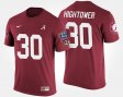 #30 Dont'a Hightower Bowl Game University of Alabama Sugar Bowl Mens Crimson T-Shirts 888199-481