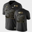 #32 Dylan Moses 2021 National Championship Bama Golden Playoff Men's Black Jersey 492857-188