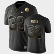 #32 Dylan Moses 2021 Rose Bowl Bama Golden Edition Men's Black Jerseys 655694-627