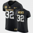 #32 Dylan Moses Golden Edition University of Alabama 2020-21 Authentic Mens Black Jersey 347904-420