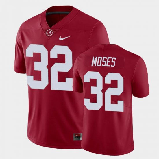 #32 Dylan Moses Limited Bama Men Crimson Jerseys 872147-324