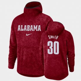 #30 Galin Smith Basketball Spotlight Bama Pullover Team Logo Men's Crimson Hoodie 725153-452