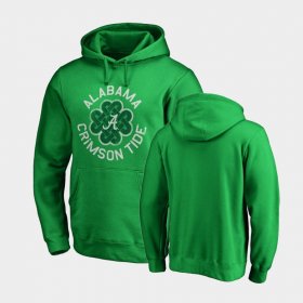St. Patrick's Day Alabama Crimson Tide Luck Tradition Pullover Mens Kelly Green Hoodie 663707-857