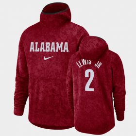 #2 Kira Lewis Jr. Basketball Spotlight Alabama Crimson Tide Pullover Team Logo Men Crimson Hoodies 496074-509