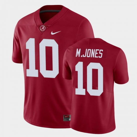 #10 Mac Jones Limited Bama Men Crimson Jersey 321370-777