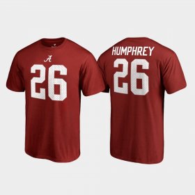 #26 Marlon Humphrey College Legends Alabama Crimson Tide Name & Number Men's Crimson T-Shirts 498024-711 #26 Marlon Humphrey College Legends Alabama Crimson Tide Name & Number Men's Crimson T-Shirts 498024-711