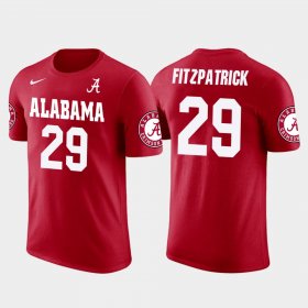 #29 Minkah Fitzpatrick Future Stars Alabama Crimson Tide Miami Dolphins Football Men's Red T-Shirt 502015-771 #29 Minkah Fitzpatrick Future Stars Alabama Crimson Tide Miami Dolphins Football Men's Red T-Shirt 502015-771