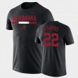 #22 Najee Harris Team DNA Bama Legend Performance Men Black T-Shirt 282650-820