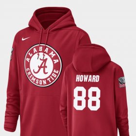 #88 O.J. Howard Champ Drive Alabama Football Performance Mens Crimson Hoodie 433935-237