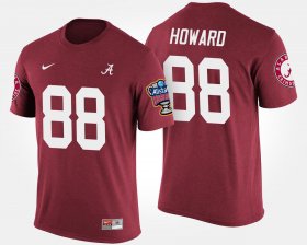 #88 O.J. Howard Bowl Game Bama Sugar Bowl Men Crimson T-Shirts 560262-997 #88 O.J. Howard Bowl Game Bama Sugar Bowl Men Crimson T-Shirts 560262-997
