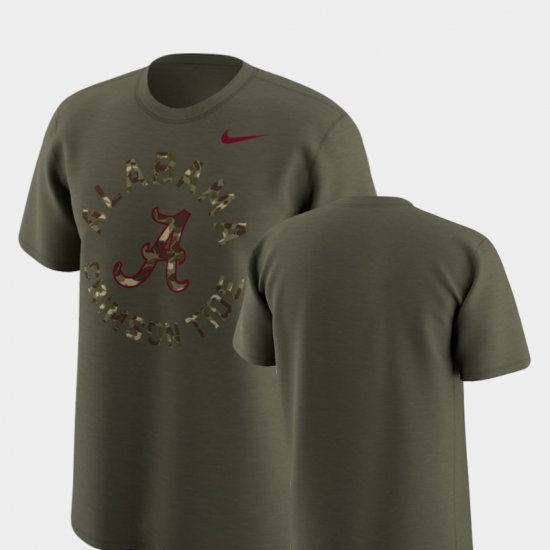 Legend Camo Alabama Crimson Tide Mens Olive T-Shirt 300633-329