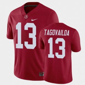 #13 Tua Tagovailoa Game Bama Alumni Player Football Men's Crimson Jersey 839281-902