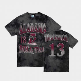 #13 Tua Tagovailoa Vintage Tubular Bama Men's Black T-Shirt 682472-941