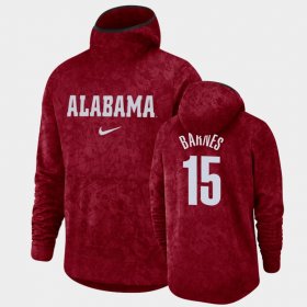 #15 Tyler Barnes Basketball Spotlight Bama Pullover Team Logo Mens Crimson Hoodie 542979-976