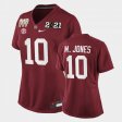 #10 Mac Jones 3X CFP National Championship Alabama Special Edition Women Crimson Jersey 234367-252