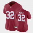 #32 Dylan Moses Game Bama Women Crimson Jersey 621467-321