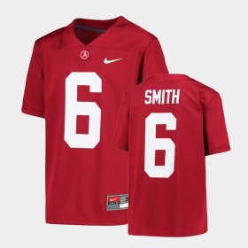 #6 DeVonta Smith College Football University of Alabama Alumni Youth Crimson Jersey 768801-835